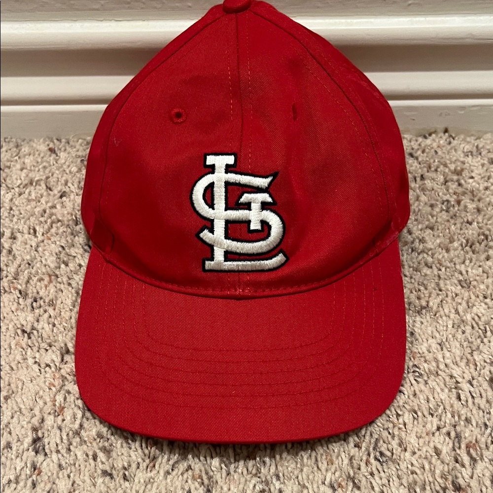 St. Louis Cardinals Red Baseball Cap Hat XS Adjustable Genuine Merchandise